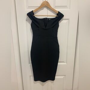 Missguided Black Dress Size 4